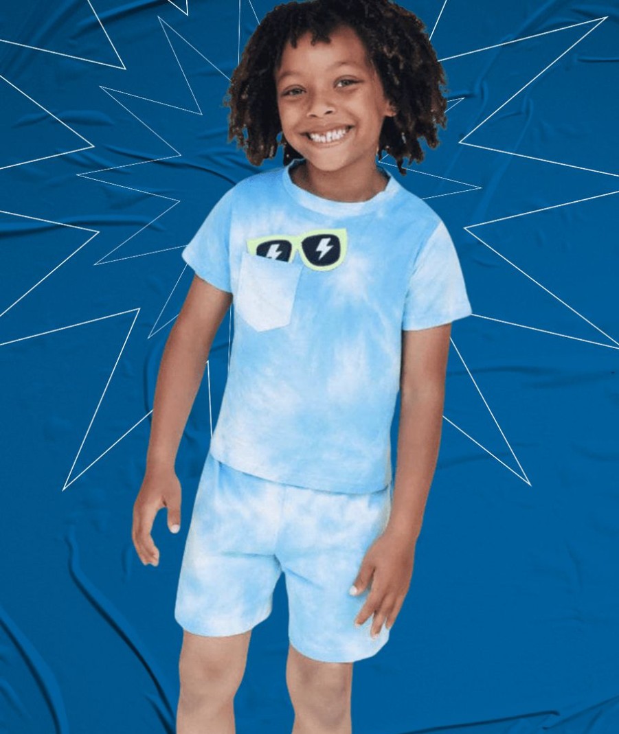 Boys * | Lola + The Boys Sky Dye Short Set