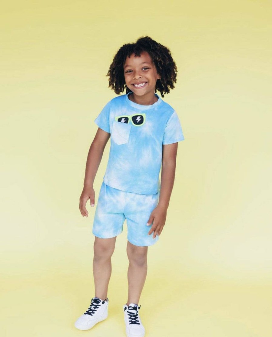 Boys * | Lola + The Boys Sky Dye Short Set